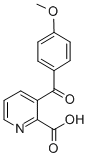 CAS#: 116060-92-5， 3-(4-Methoxybenzoyl)-2-Pyridinecarboxylic Acid