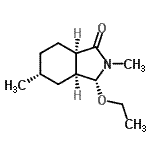 CAS#: 116072-16-3， (3R,3aS,5R,7aR)-3-Ethoxy-2,5-Dimethyloctahydro-1H-Isoindol-1-One