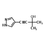 CAS#: 116228-46-7， 2-Methyl-4-(1H-Pyrazol-4-Yl)-3-Butyn-2-Ol