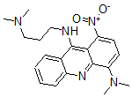 CAS 登录号:116374-67-5, N'-(3-二甲基氨基丙基)-N,N-二甲基-1-硝基吖啶-4,9-二胺
