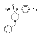 CAS#: 1164-22-3， 1-Benzyl-4-[(4-Methylphenyl)Amino]-4-Piperidinecarboxamide