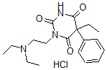 CAS#: 1164-33-6， 1-(2-Diethylaminoethyl)-5-Ethyl-5-Phenyl-1,3-Diazinane-2,4,6-Trione Hydrochloride
