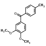 CAS#: 116412-87-4， (3,4-Dimethoxyphenyl)(4-Methylphenyl)Methanone