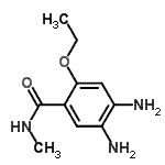 CAS#: 116448-89-6， 4,5-Diamino-2-Ethoxy-N-Methylbenzamide