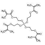 CAS#: 116491-91-9， Silanetetrayltetrakis(Oxy-2,1-Ethanediyl) Tetrakis(2-Methylacrylate)