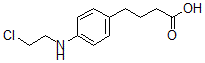 CAS#: 116505-53-4， 4-[(2-Chloroethyl)amino]-Benzenebutanoic acid
