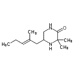 CAS#: 116595-00-7， 3,3-Dimethyl-5-[(2E)-2-Methyl-2-Penten-1-Yl]-2-Piperazinone