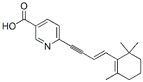 CAS#: 116627-76-0， 6-(4-(2,6,6-Trimethyl-1-Cyclohexen-1-Yl)-3-Buten-1-Ynyl)-3-Pyridinecarboxylic Acid