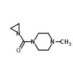 CAS#: 116818-62-3， 1-Aziridinyl(4-Methyl-1-Piperazinyl)Methanone