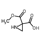 CAS#: 116850-90-9， 2-(Methoxycarbonyl)-2-Aziridinecarboxylic Acid