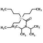 CAS#: 116858-79-8， 1,1,1-Tributyl-N,N-Diisopropylstannanecarboxamide
