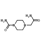 CAS#: 116882-76-9， 4-(2-Amino-2-Oxoethyl)-1-Piperazinecarboxamide
