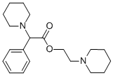 CAS#: 117-30-6， 2-Piperidin-1-Ylethyl 2-Phenyl-2-Piperidin-1-Ylacetate