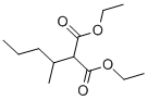 结构式 CAS# 117-47-5, 2-戊烷-2-基丙二酸二乙酯