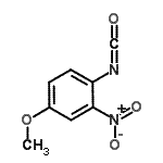 structure of CAS# 117162-85-3, 1-Isocyanato-4-Methoxy-2-Nitrobenzene;1-Isothiocyanato-4-methoxy-2-nitrobenzene;4-methoxy-2-nitrobenzenisocyanate;4-Methoxy-2-Nitrophenyl Isocyanate