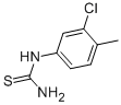 structure of CAS# 117174-84-2, N-(3-Chloro-4-Methylphenyl)-Thiourea;1-(3-CHLORO-4-METHYLPHENYL)-2-THIOUREA;N-(3-CHLORO-4-METHYLPHENYL)THIOUREA