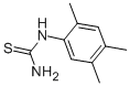structure of CAS# 117174-87-5, N-(2,4,5-Trimethylphenyl)-Thiourea;1-(2,4,5-TRIMETHYLPHENYL)-2-THIOUREA