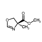 CAS#: 117176-06-4， Methyl (4S)-4-Methyl-4,5-Dihydro-1,3-Oxazole-4-Carboxylate