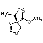 CAS#: 117176-08-6， Methyl (4S)-4-Isopropyl-4,5-Dihydro-1,3-Oxazole-4-Carboxylate