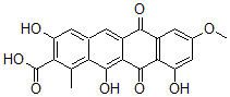 CAS#: 117241-62-0， Tetracenomycin B3