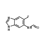 CAS#: 117275-50-0， N-(5-Fluoro-1H-Benzimidazol-6-Yl)Formamide