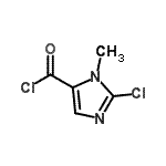 CAS#: 117283-62-2， 2-Chloro-1-Methyl-1H-Imidazole-5-Carbonyl Chloride