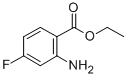 structure of CAS# 117324-05-7, 2-Amino-4-Fluoro-Benzoic Acid Ethyl Ester;ETHYL 2-AMINO-4-FLUOROBENZOATE
