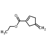 CAS#: 117370-13-5， Ethyl 4-Methylene-1-Cyclopentene-1-Carboxylate