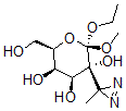 CAS#: 117405-74-0， (2S,3R,4S,5R,6R)-2-Ethoxy-6-(hydroxymethyl)-2-methoxy-3-(3-methyl-1,2-diazirin-3-yl)oxane-3,4,5-triol