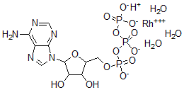 CAS#: 117405-93-3， Tridentate Triaquarhodium-Adenosine 5'-Triphosphate Complex