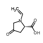 CAS#: 117452-84-3， 4-Oxo-1-Vinyl-L-Proline