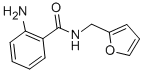 结构式 CAS# 117507-63-8, 2-氨基-N-(2-呋喃基甲基)-苯甲酰胺
