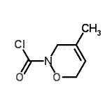 CAS#: 117593-03-0， 4-Methyl-3,6-Dihydro-2H-1,2-Oxazine-2-Carbonyl Chloride