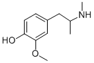 CAS#: 117652-28-5， 4-Hydroxy-3-Methoxymethamphetamine