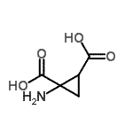 CAS#: 117668-42-5， 1-Amino-1,2-Cyclopropanedicarboxylic Acid