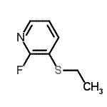 CAS#: 117670-97-0， 3-(Ethylsulfanyl)-2-Fluoropyridine