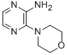 structure of CAS# 117719-16-1, 3-(4-Morpholinyl)-2-Pyrazinamine;3-Morpholinopyrazin-2-Amine