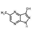 CAS#: 117883-60-0， 5-Methyl-1H-Pyrazolo[3,4-b]Pyrazin-3-Ol