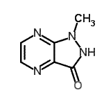 CAS#: 117883-61-1， 1-Methyl-1,2-Dihydro-3H-Pyrazolo[3,4-b]Pyrazin-3-One