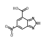 CAS#: 117886-75-6， 6-Nitro-2H-Benzotriazole-4-Carboxylic Acid