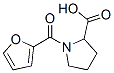 structure of CAS# 117918-56-6, 1-(2-Furoyl)Pyrrolidine-2-Carboxylic Acid;(2S)-1-(2-Furyl-Oxomethyl)-2-Pyrrolidinecarboxylate;(2S)-1-Furan-2-Ylcarbonylpyrrolidine-2-Carboxylate;Zinc03407889