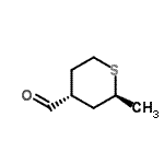 CAS#: 117972-81-3， (2S,4R)-2-Methyltetrahydro-2H-Thiopyran-4-Carbaldehyde