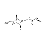 CAS#: 118-43-4， (2S,5S)-5-Chloro-6-{[(Methylcarbamoyl)Oxy]Imino}Bicyclo[2.2.1]Heptane-2-Carbonitrile