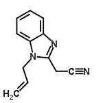CAS#: 118178-51-1， (1-Allyl-1H-Benzimidazol-2-Yl)Acetonitrile