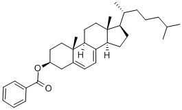 CAS#: 1182-06-5， [(3S,9S,10R,13R,14R,17R)-10,13-Dimethyl-17-[(2R)-6-Methylheptan-2-Yl]-2,3,4,9,11,12,14,15,16,17-Decahydro-1H-Cyclopenta[a]Phenanthren-3-Yl] Benzoate