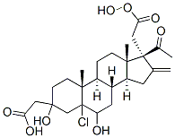 CAS#: 118201-17-5， 5alpha-Chloro-16-methylene-3beta,6beta,17alpha-trihydroxypregnan-20-one-3,17-diacetate