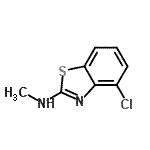 CAS#: 118221-28-6， 4-Chloro-N-Methyl-1,3-Benzothiazol-2-Amine