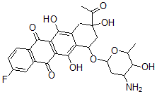 CAS#: 118243-77-9， 3-Fluoro-4-demethoxydaunomycin