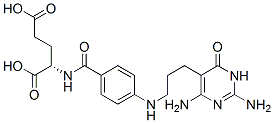 CAS#: 118252-44-1， N-(4-((3-(2,4-Diamino-1,6-Dihydro-6-Oxo-5-Pyrimidinyl)Propyl)Amino)Benzoyl)Glutamic Acid