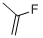 structure of CAS# 1184-60-7, 2-Fluoroprop-1-Ene;2-Fluoropropene;1-Propene, 2-Fluoro-